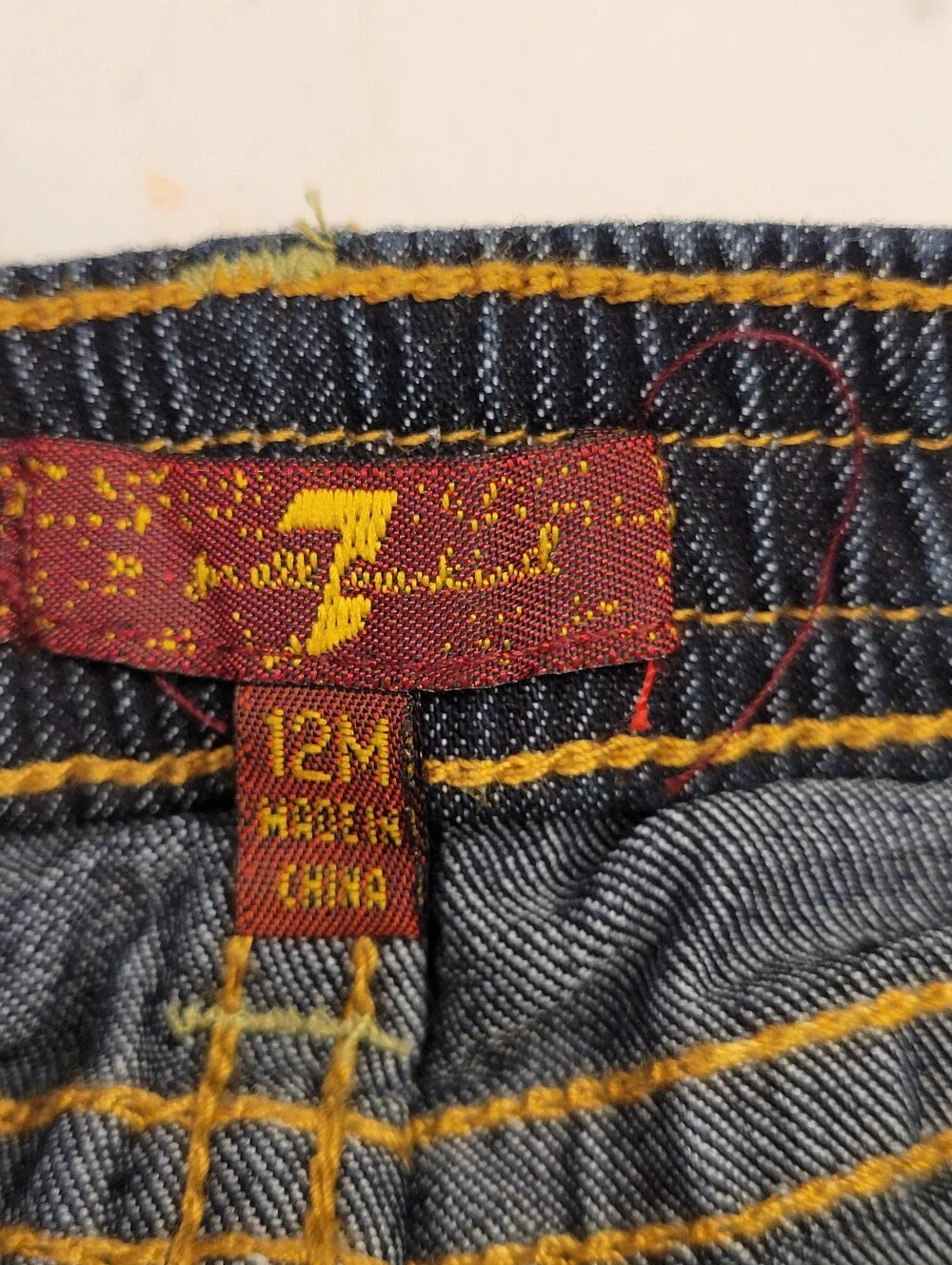 7 For All Mankind 12M Outfit - Jeans And Top